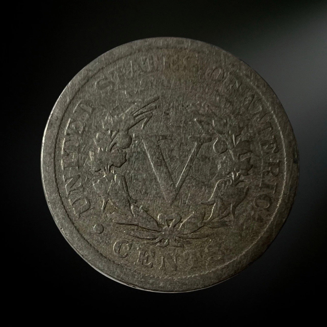 1906-P Liberty Head Nickel G/VG+ Reverse