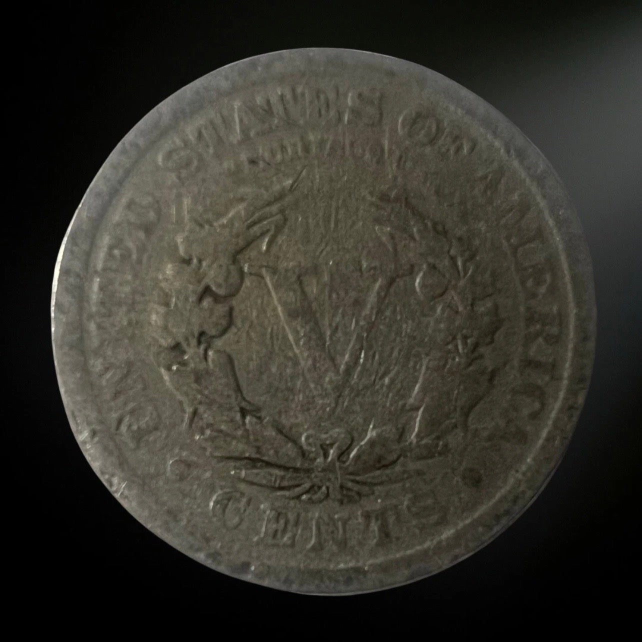 1910-P Liberty Head Nickel G/VG+ Reverse