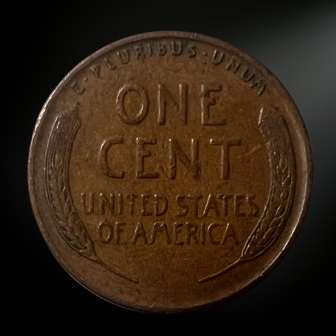 1936-P Lincoln Wheat Cent G/VG+ Reverse