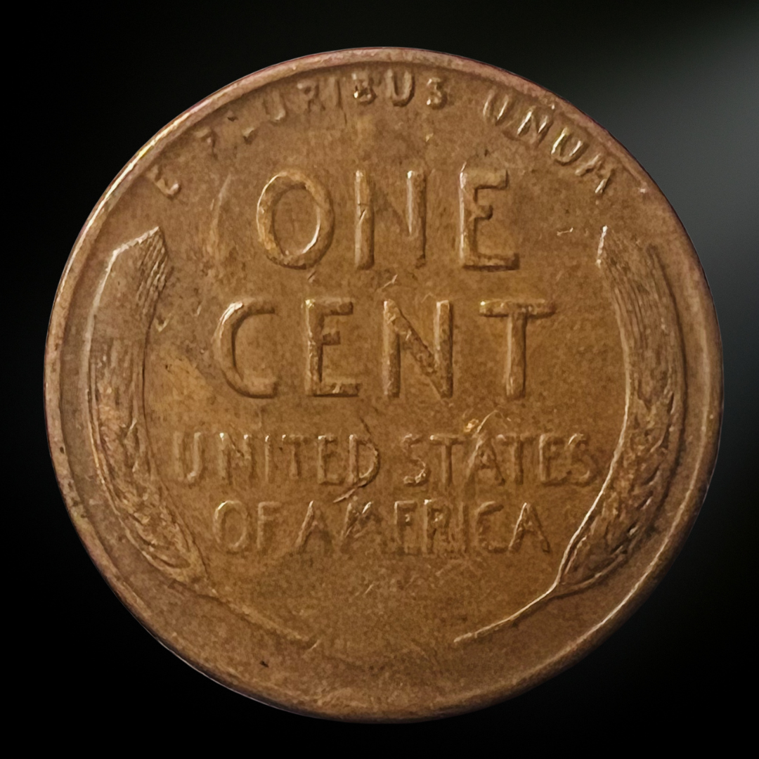 1941-S Lincoln Wheat Cent G/VG+ Reverse
