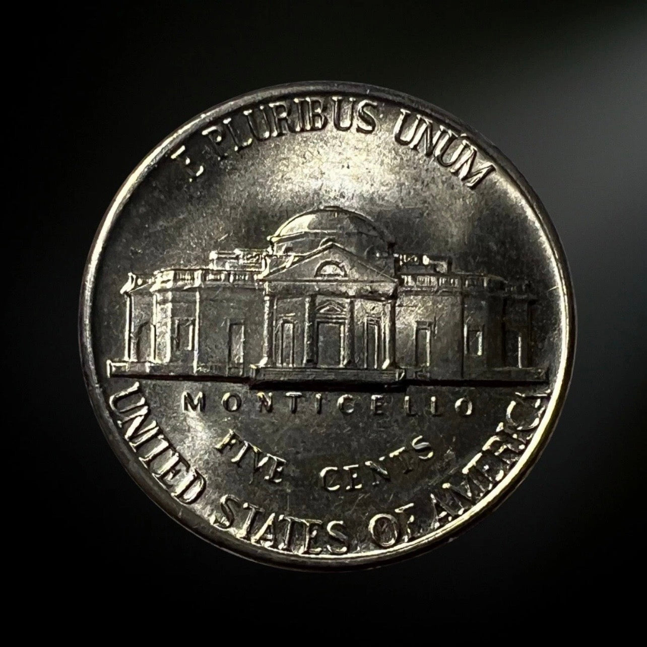 1981-D Jefferson Nickel BU Reverse