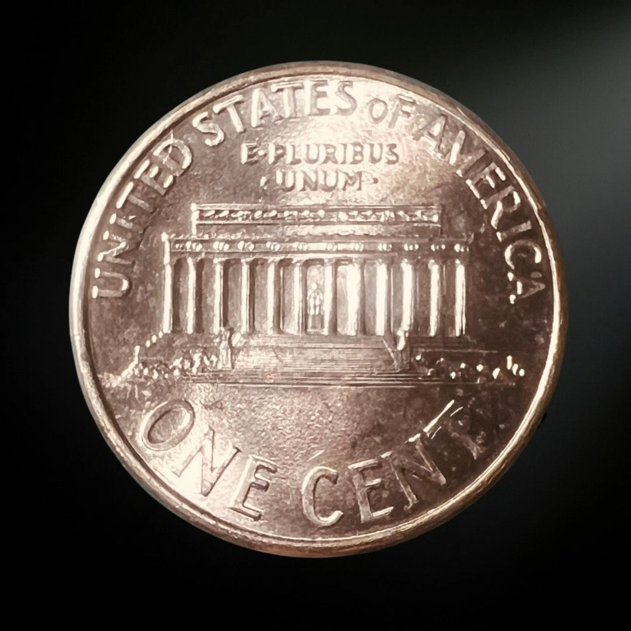1993-P Lincoln Memorial Cent BU Red Reverse