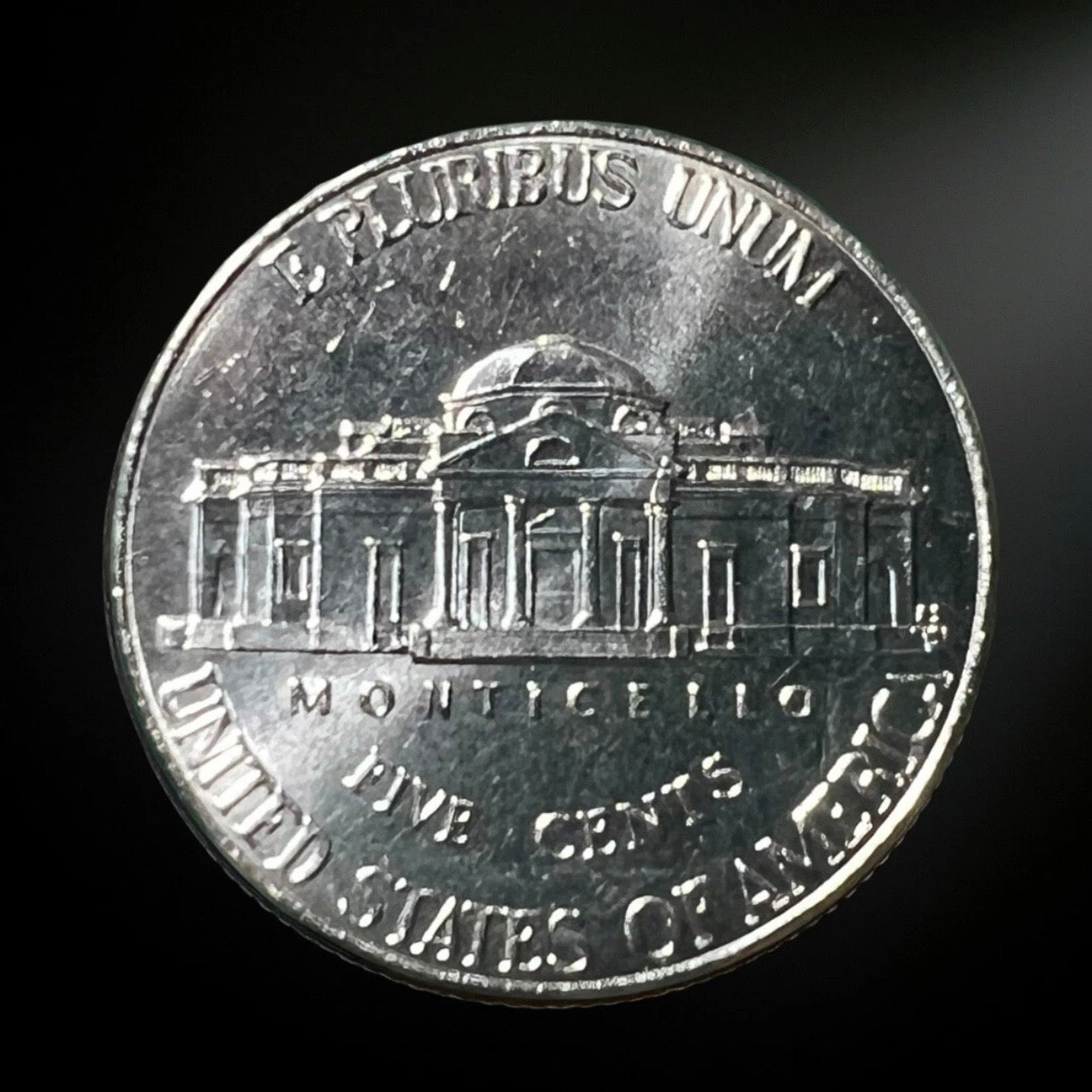 2014-D Jefferson Nickel BU Reverse