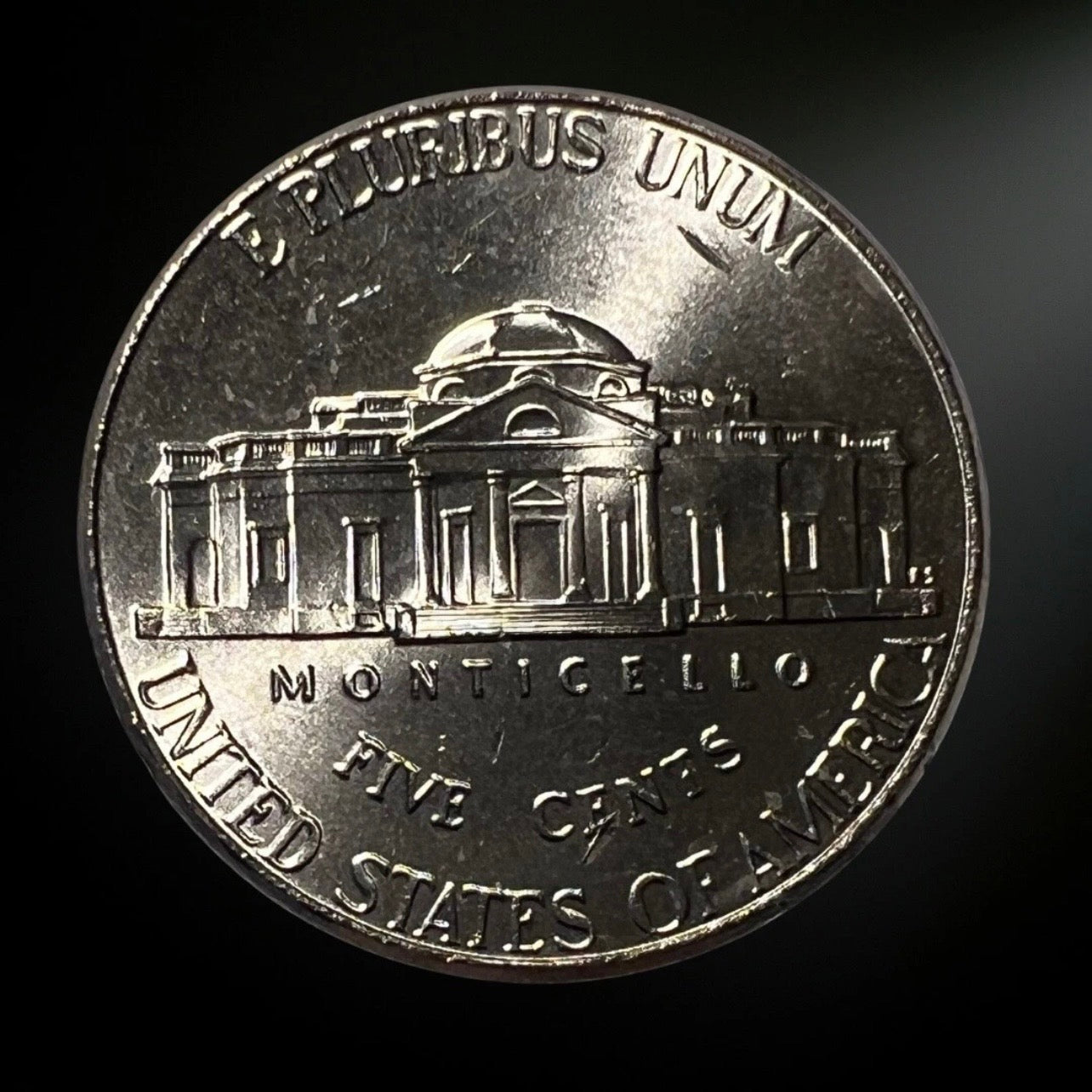 2023-P Jefferson Nickel BU Reverse