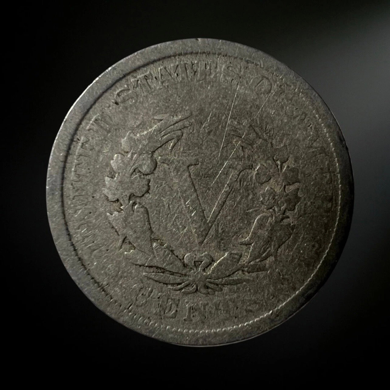 1907-P Liberty Head Nickel G/VG+ Reverse 