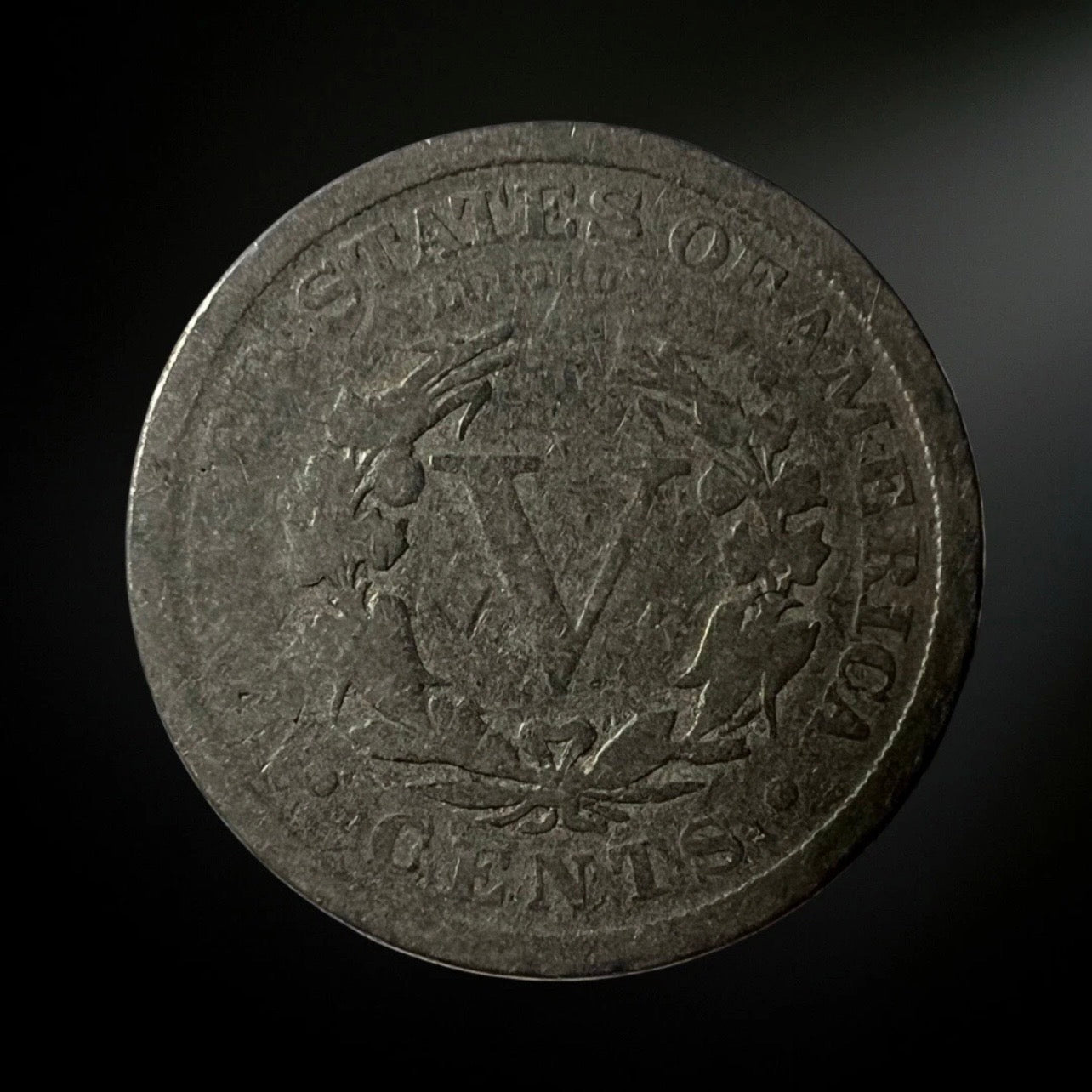 1908-P Liberty Head Nickel G/VG+ Reverse 