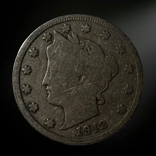 1912-P Liberty Head Nickel G/VG+ Obverse 