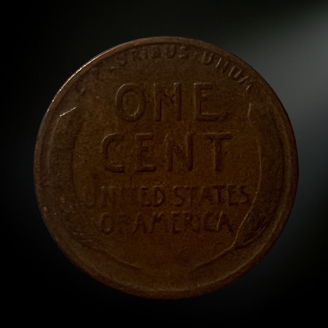 1934-P Lincoln Wheat Cent G/VG+ Reverse 