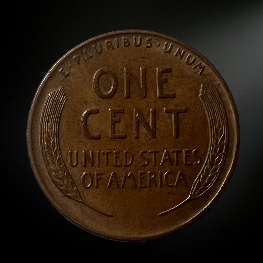 1935-P Lincoln Wheat Cent G/VG+ Reverse 