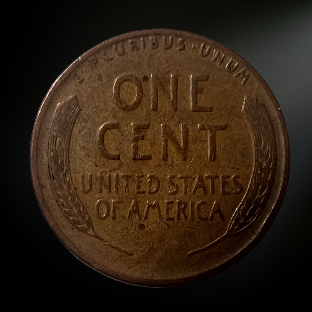 1937-P Lincoln Wheat Cent G/VG+ Reverse 