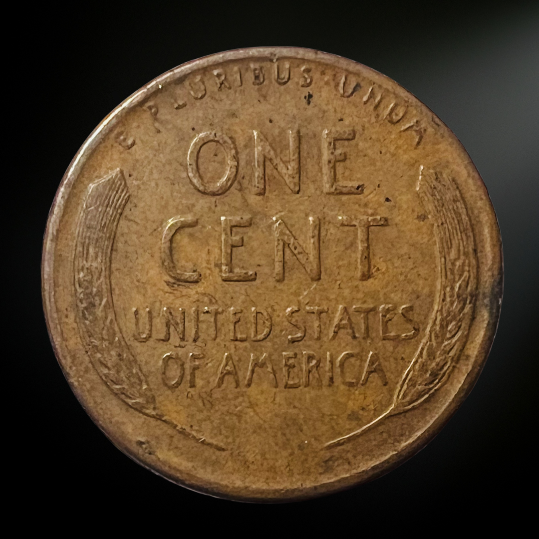 1941-D Lincoln Wheat Cent G/VG+ Reverse 