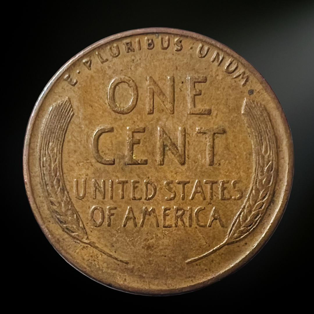 1941-P Lincoln Wheat Cent G/VG+ Reverse 