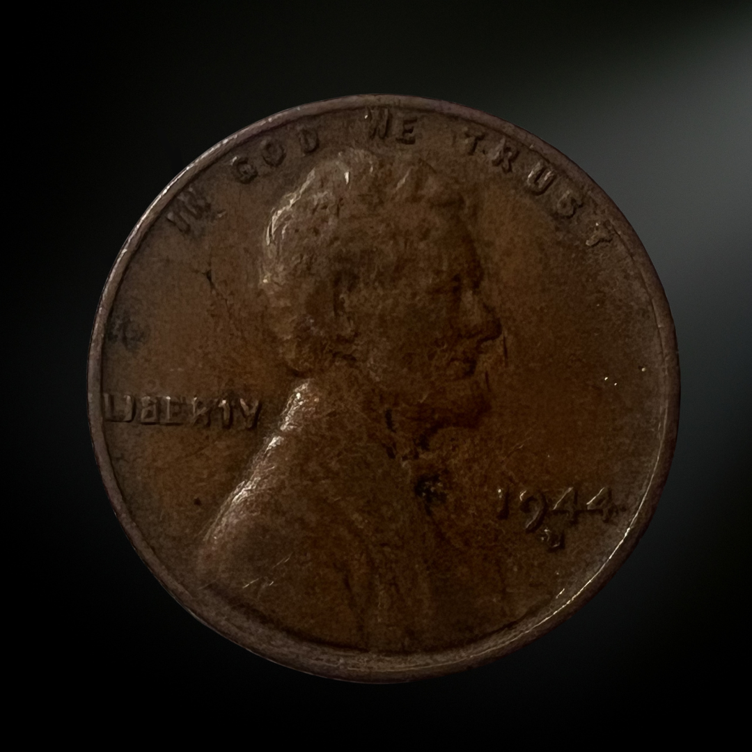 1944-D Lincoln Wheat Cent G/VG+ Obverse 