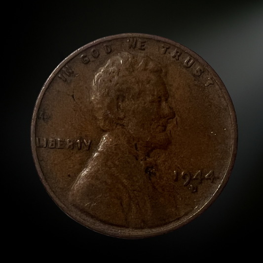1944-D Lincoln Wheat Cent G/VG+ Obverse 