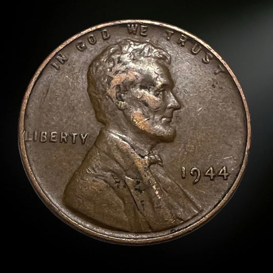 1944-P Lincoln Wheat Cent G/VG+ Obverse 