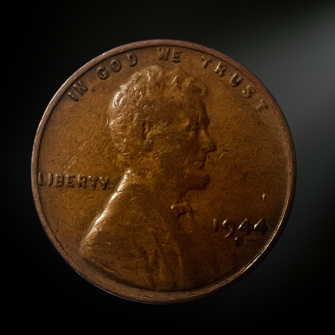 1944-S Lincoln Wheat Cent G/VG+ Obverse 