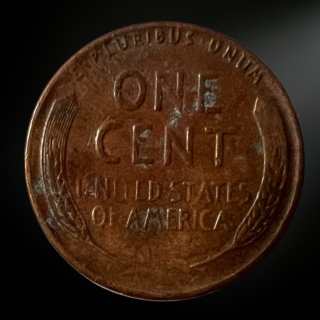 1946-P Lincoln Wheat Cent G/VG+ Reverse 