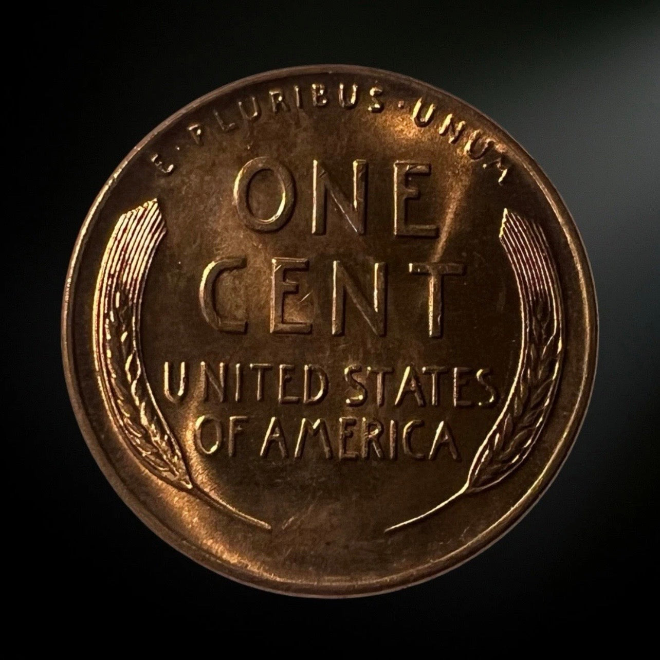 1952-D Lincoln Wheat Cent BU Reverse 