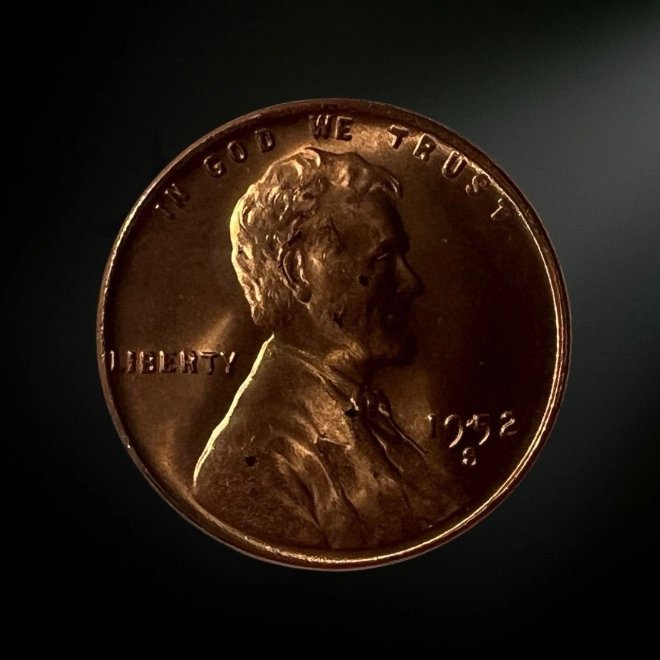 1952-S Lincoln Wheat Cent BU Obverse
