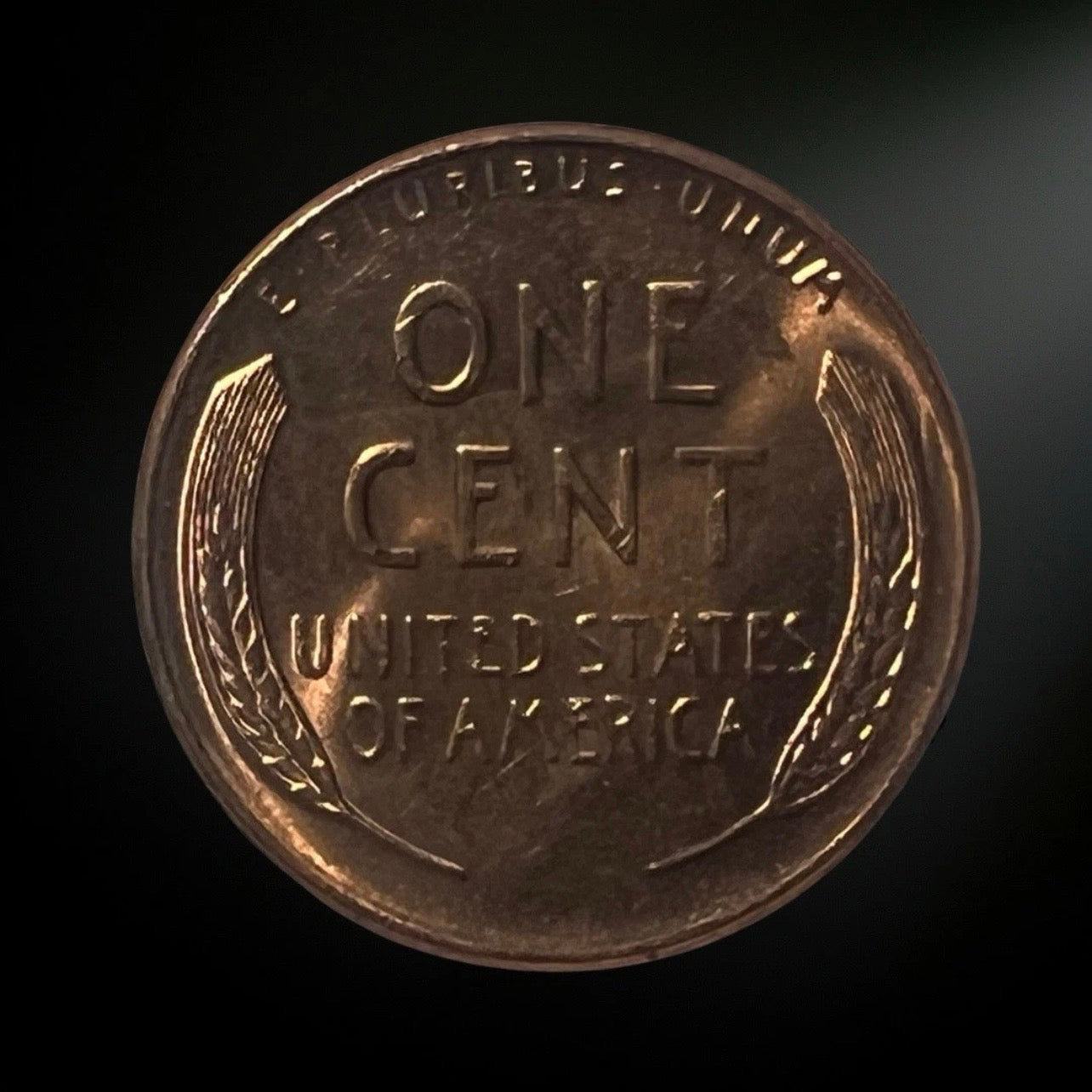 1956-P Lincoln Wheat Cent BU Reverse 