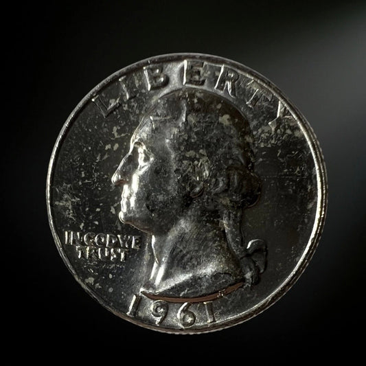 1961-D Washington Quarter BU  Obverse 