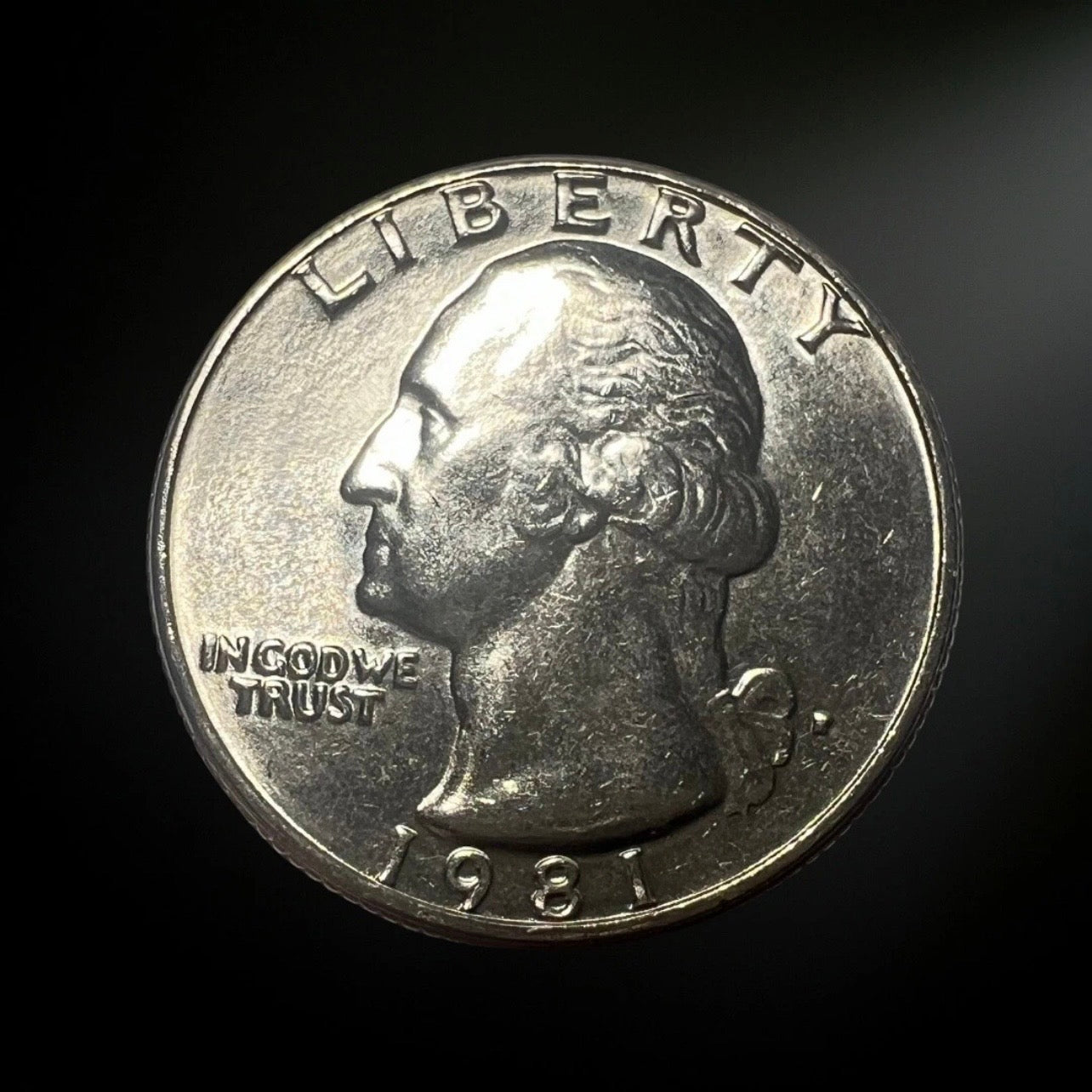 1981-P Washington Quarter BU Obverse 
