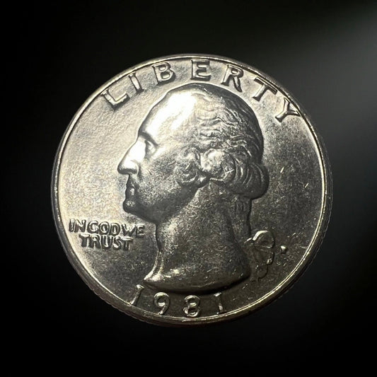 1981-P Washington Quarter BU Obverse 