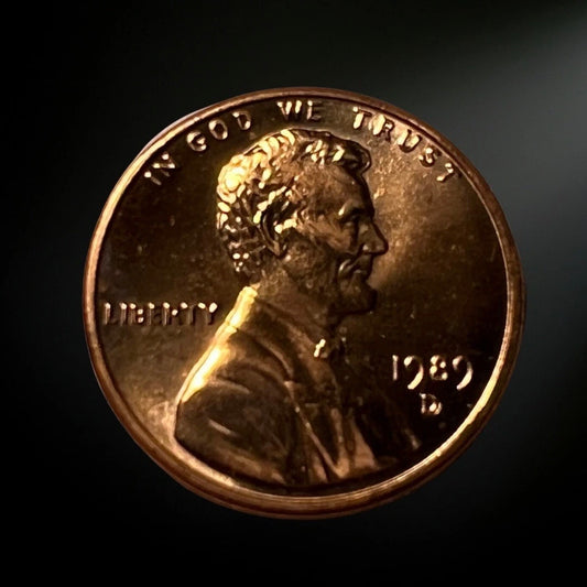 1989-D Lincoln Memorial Cent BU Obverse 