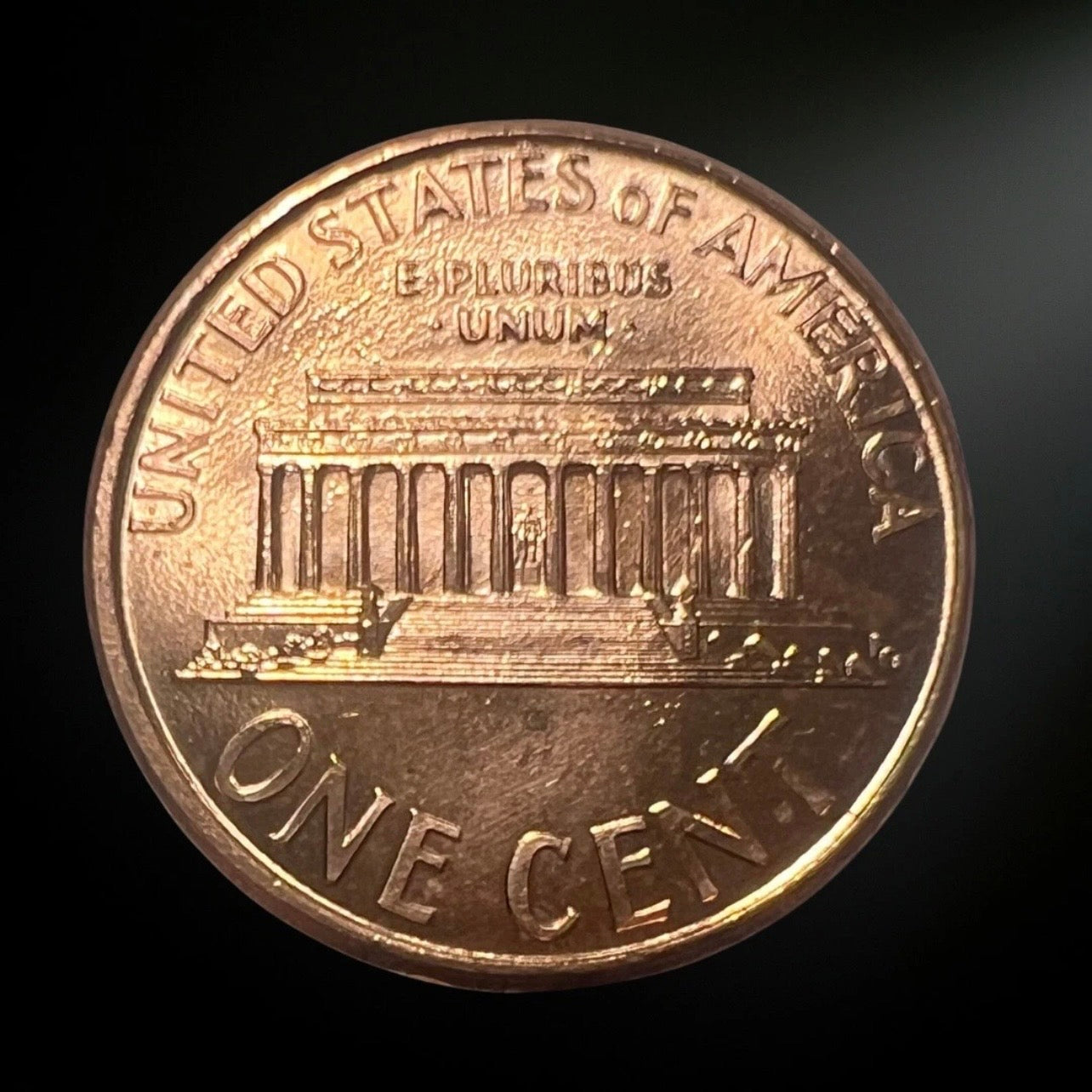 1995-D Lincoln Memorial Cent BU Red Reverse 