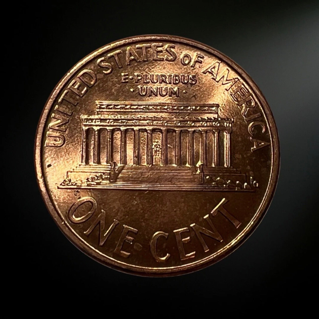 1995-P Lincoln Memorial Cent BU Red Reverse 