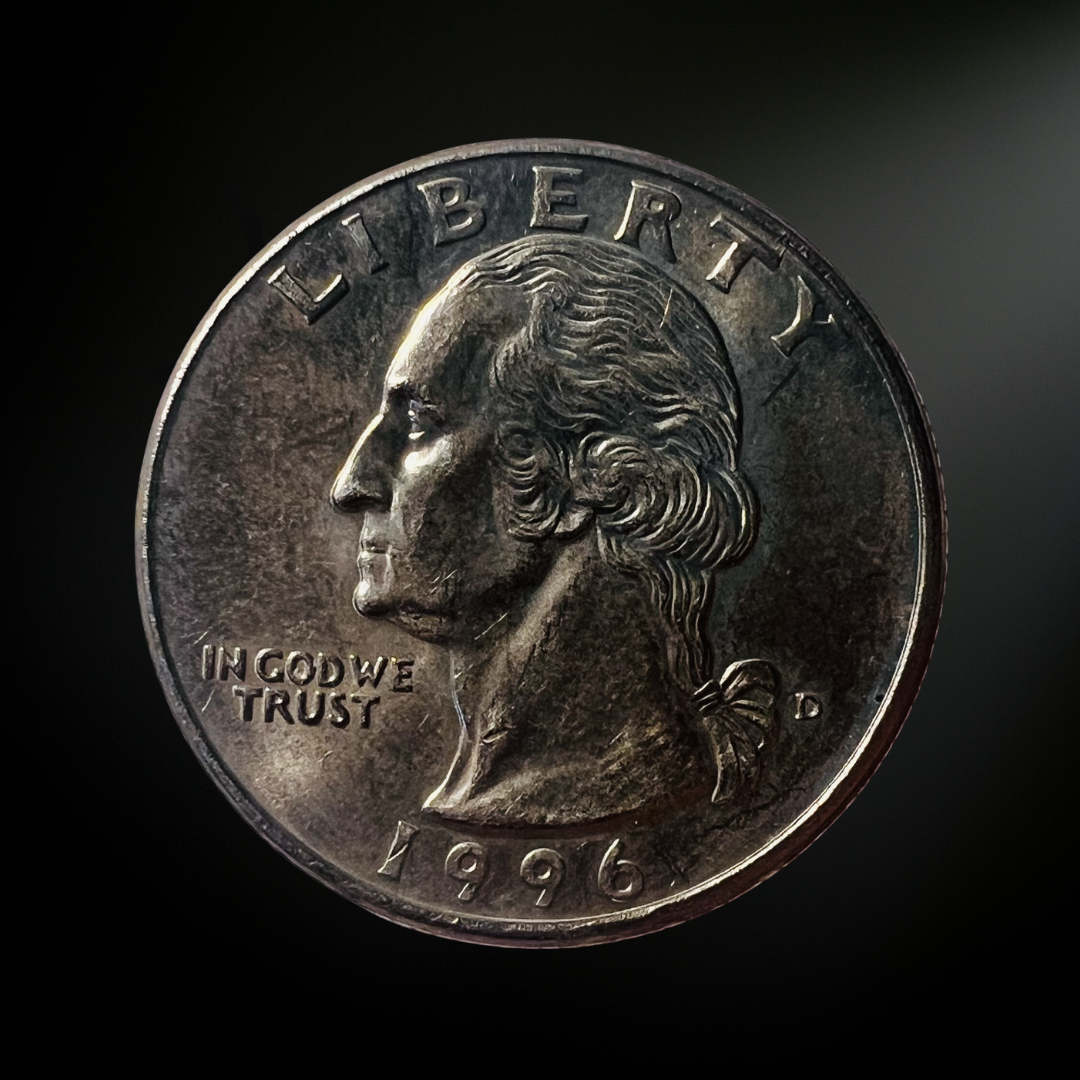 1996-P Washington Quarter BU Obverse