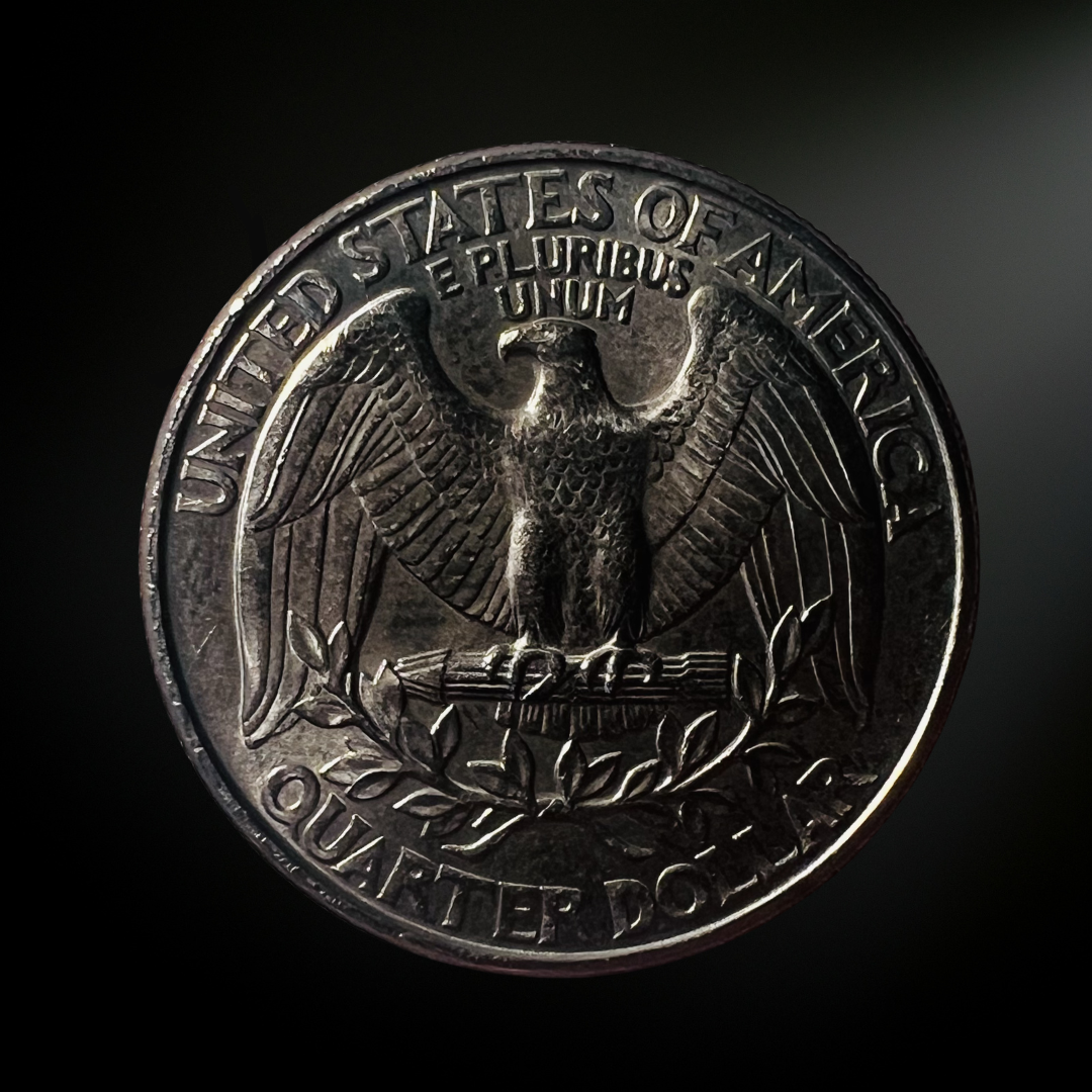 1996-P Washington Quarter BU Reverse