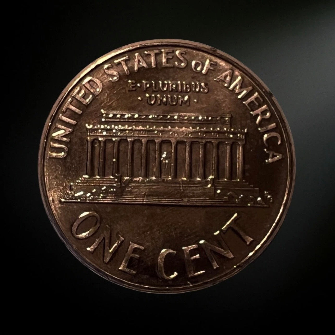 2008-D Lincoln Memorial Cent BU Red Reverse 