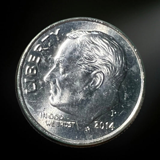 2014-P Roosevelt Dime BU Obverse 