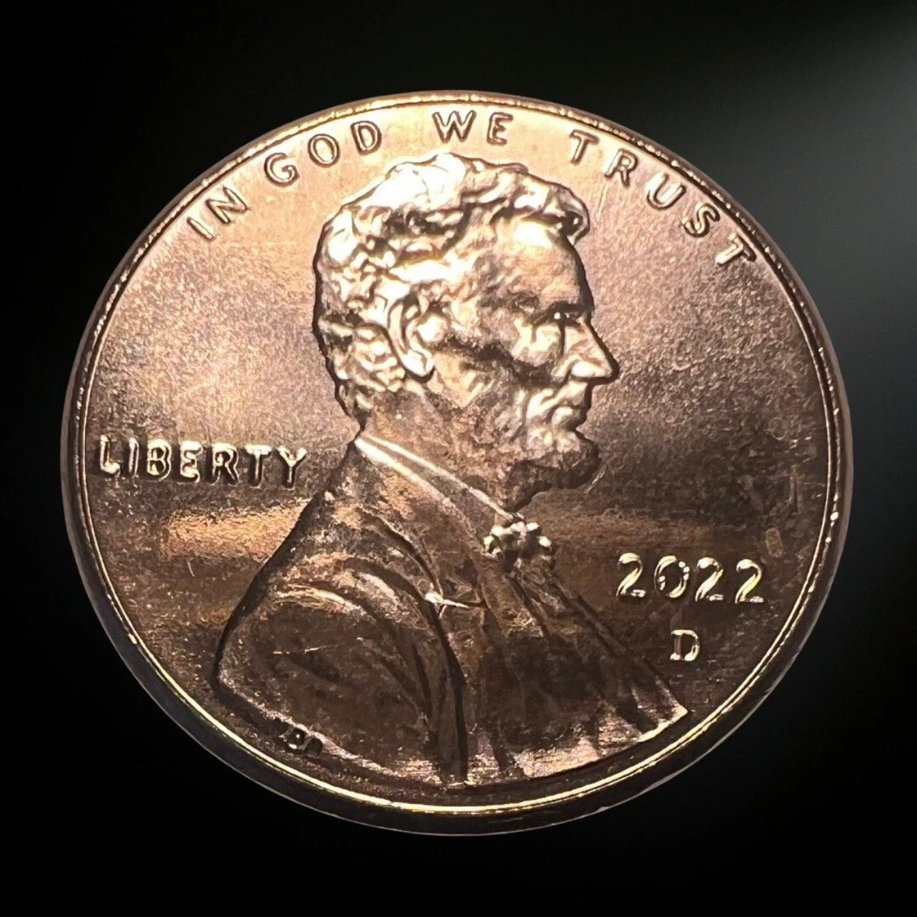 2022-D Lincoln Shield Cent BU Obverse 