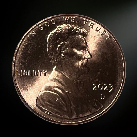 2023-D Lincoln Shield Cent BU Obverse 