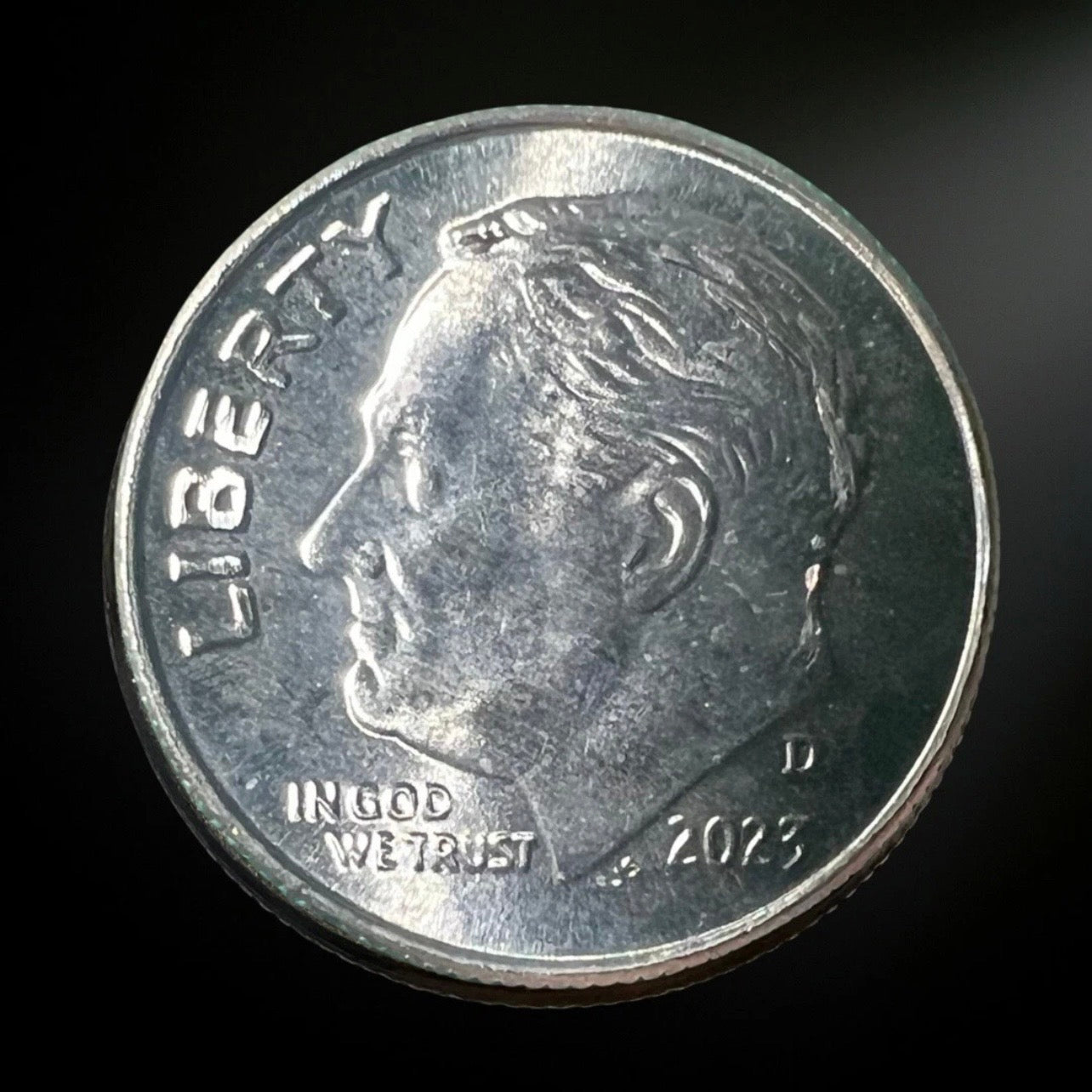 2023-D Roosevelt Dime BU Obverse 