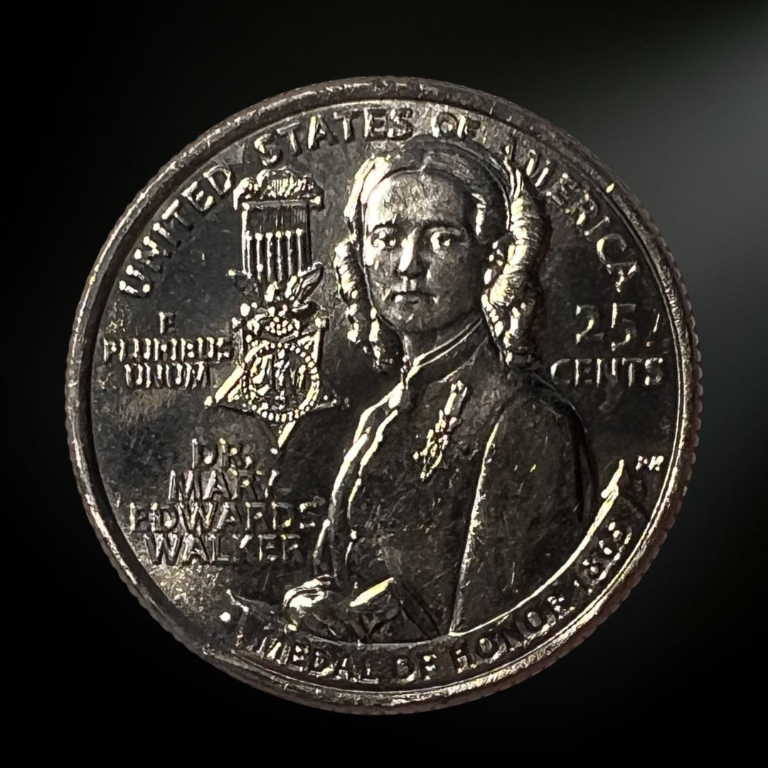 2024-D Dr. Mary Edwards Walker Quarter BU Reverse 