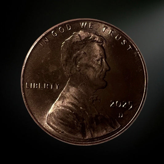 2025-D Lincoln Shield Cent BU Obverse 
